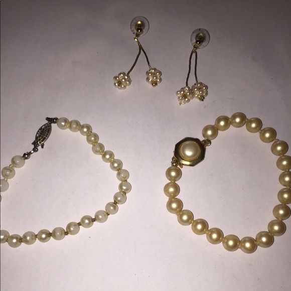 VTGPearl bracelet/earings set(separated=offers✔️) - Picture 8 of 8